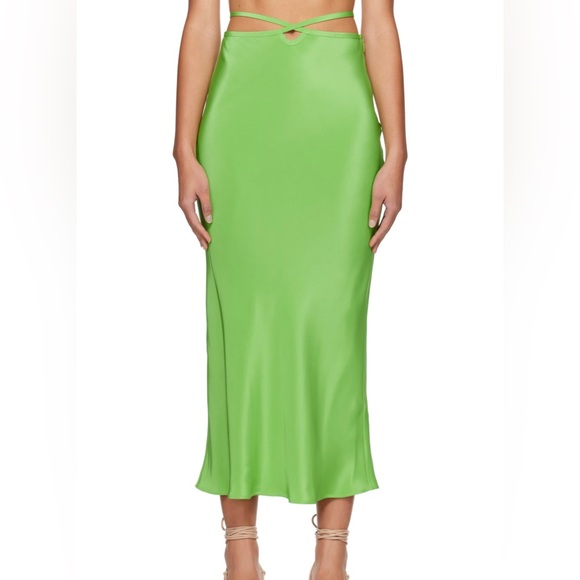 Christopher Esber Tie-Waist Midi Skirt US 2 (AUS 6) - Picture 4 of 7